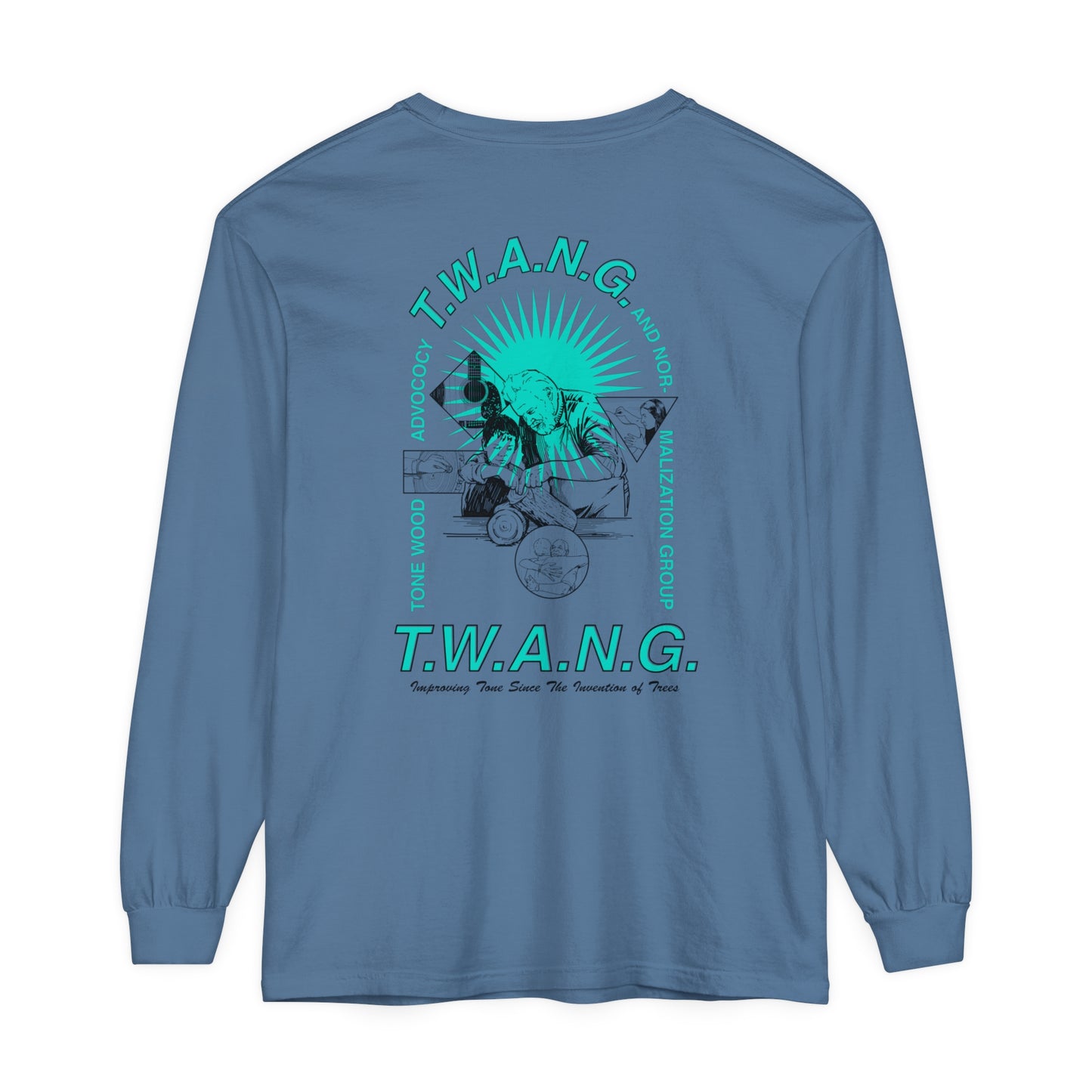 T.W.A.N.G.Unisex Mid-weight Long Sleeve Tee