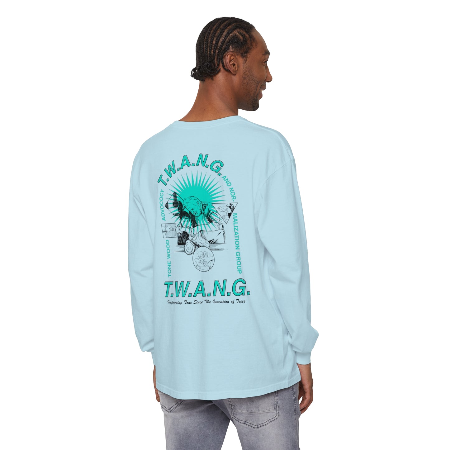 T.W.A.N.G.Unisex Mid-weight Long Sleeve Tee