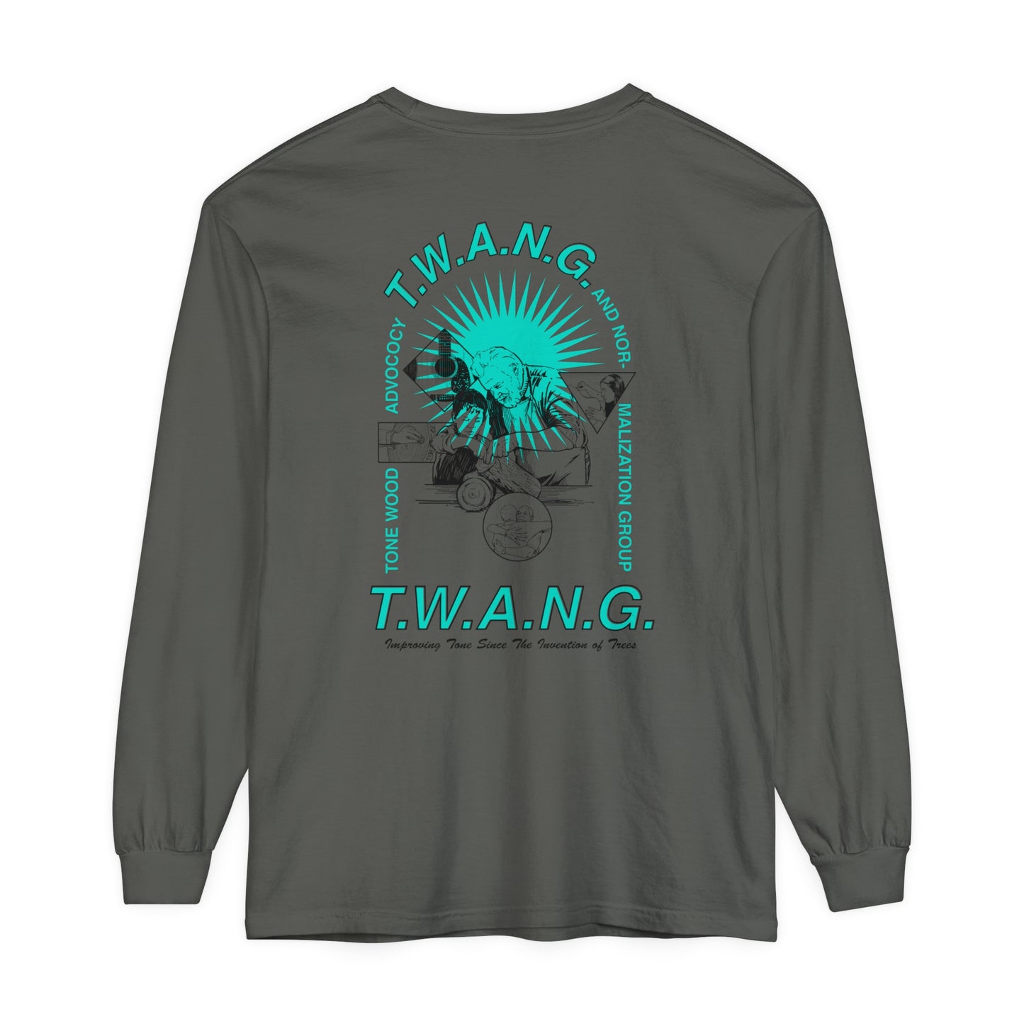 T.W.A.N.G.Unisex Mid-weight Long Sleeve Tee