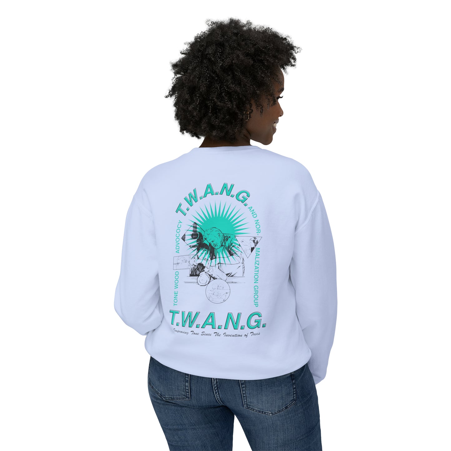 T.W.A.N.G. Lightweight Crewneck Sweatshirt (Unisex)