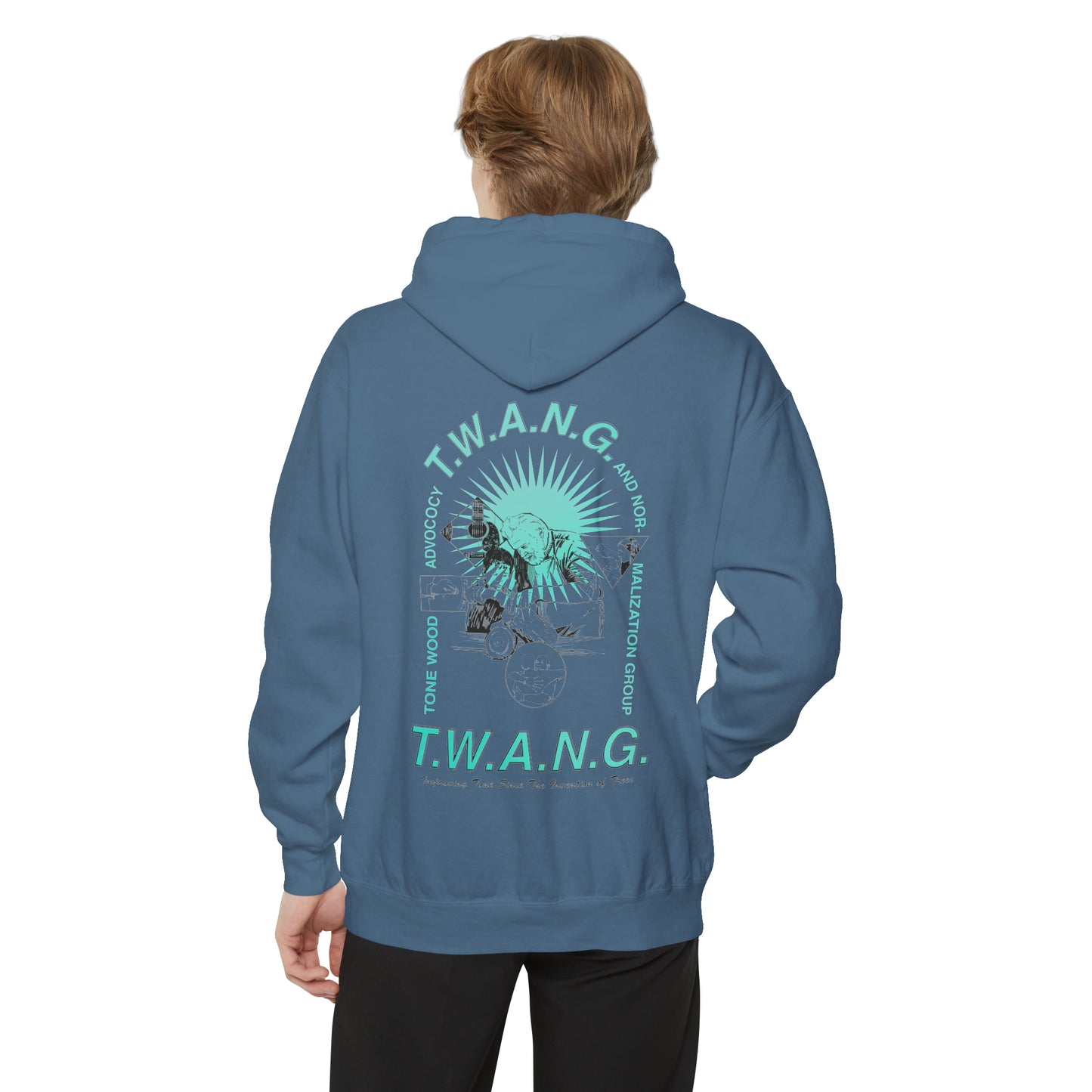 T.W.A.N.G.Unisex Heavy-weight Hoodie