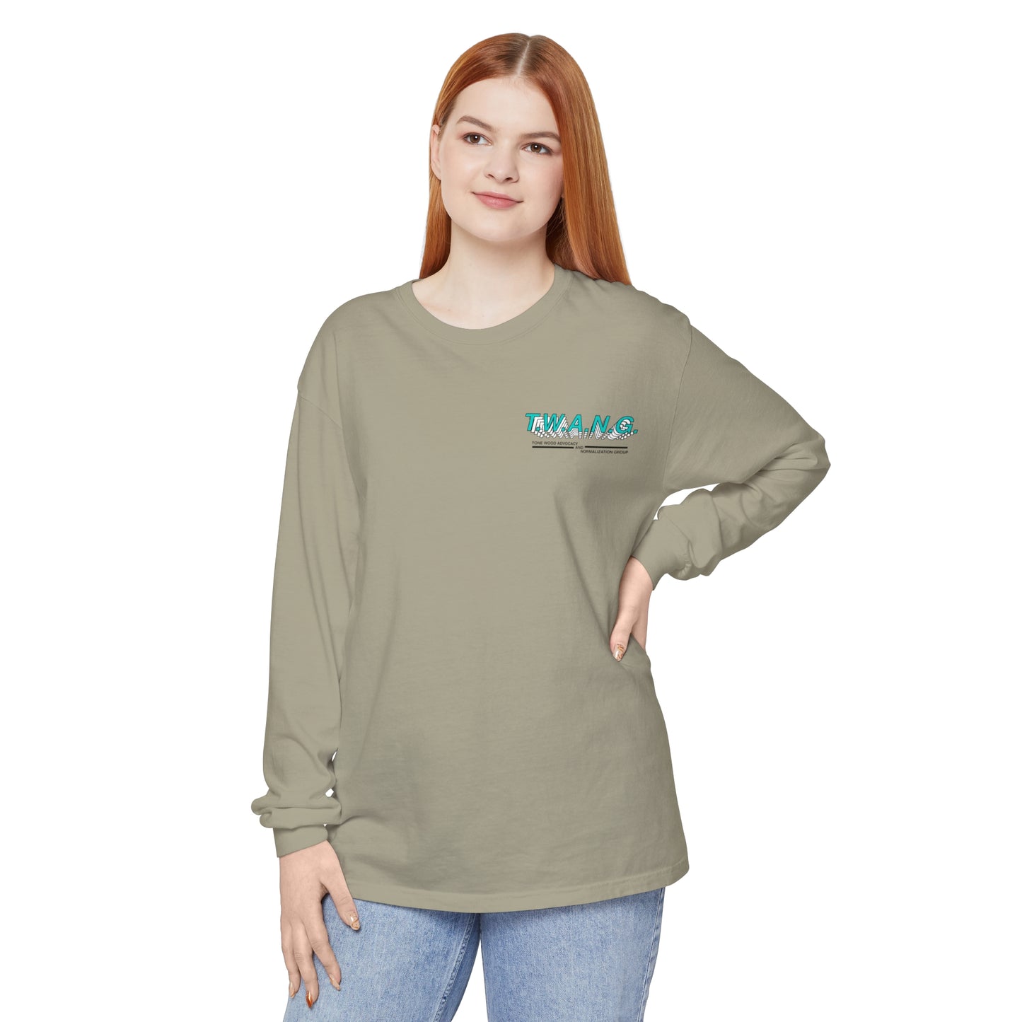 T.W.A.N.G.Unisex Mid-weight Long Sleeve Tee
