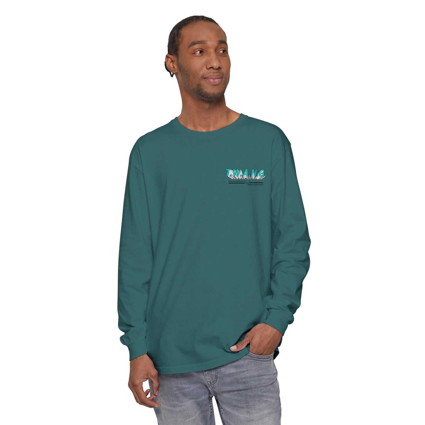 T.W.A.N.G.Unisex Mid-weight Long Sleeve Tee