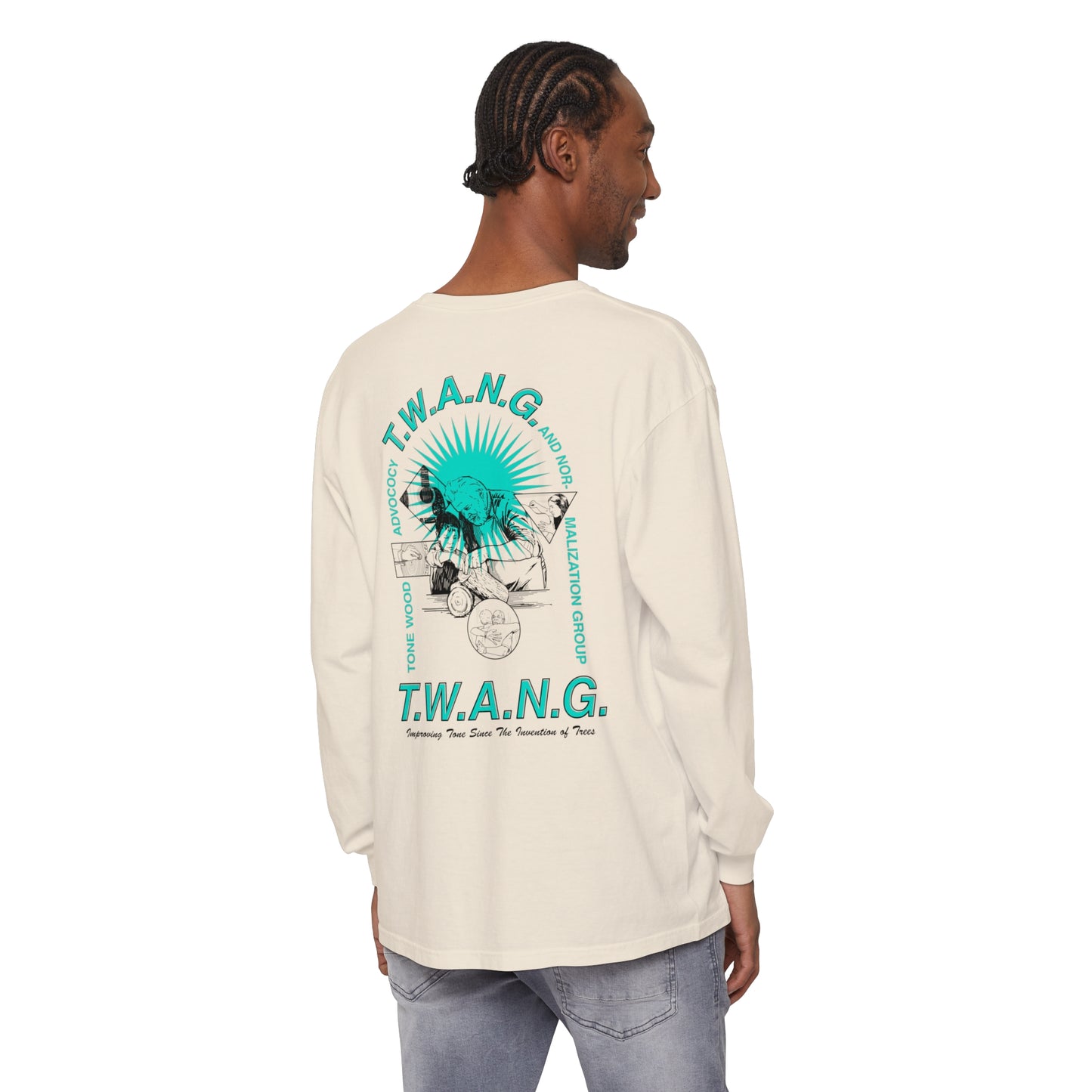 T.W.A.N.G.Unisex Mid-weight Long Sleeve Tee