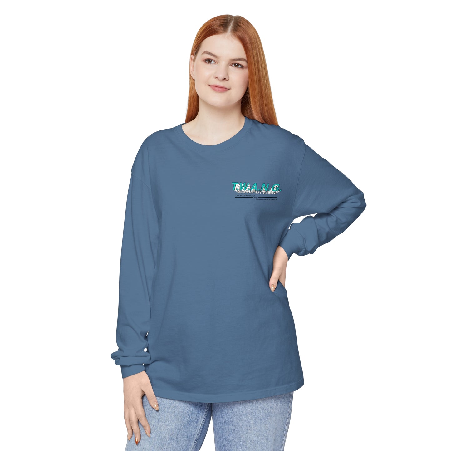 T.W.A.N.G.Unisex Mid-weight Long Sleeve Tee
