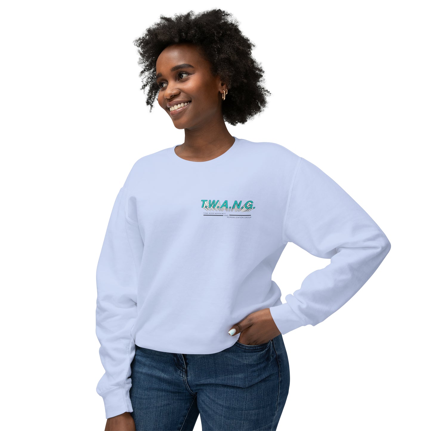 T.W.A.N.G. Lightweight Crewneck Sweatshirt (Unisex)