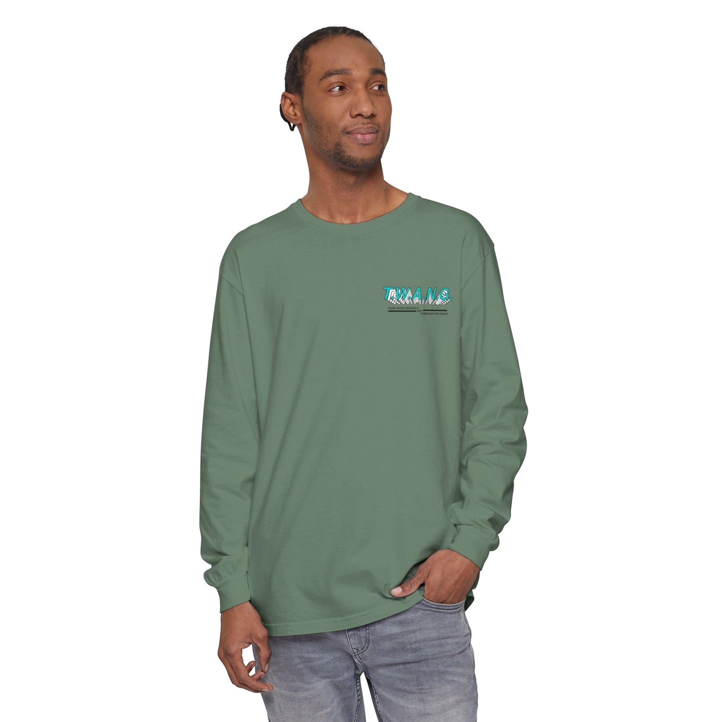 T.W.A.N.G.Unisex Mid-weight Long Sleeve Tee