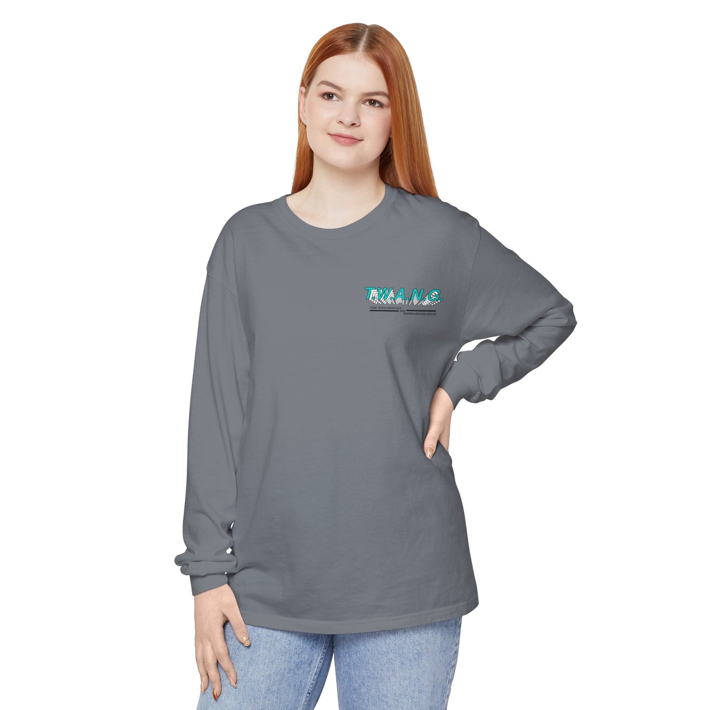 T.W.A.N.G.Unisex Mid-weight Long Sleeve Tee