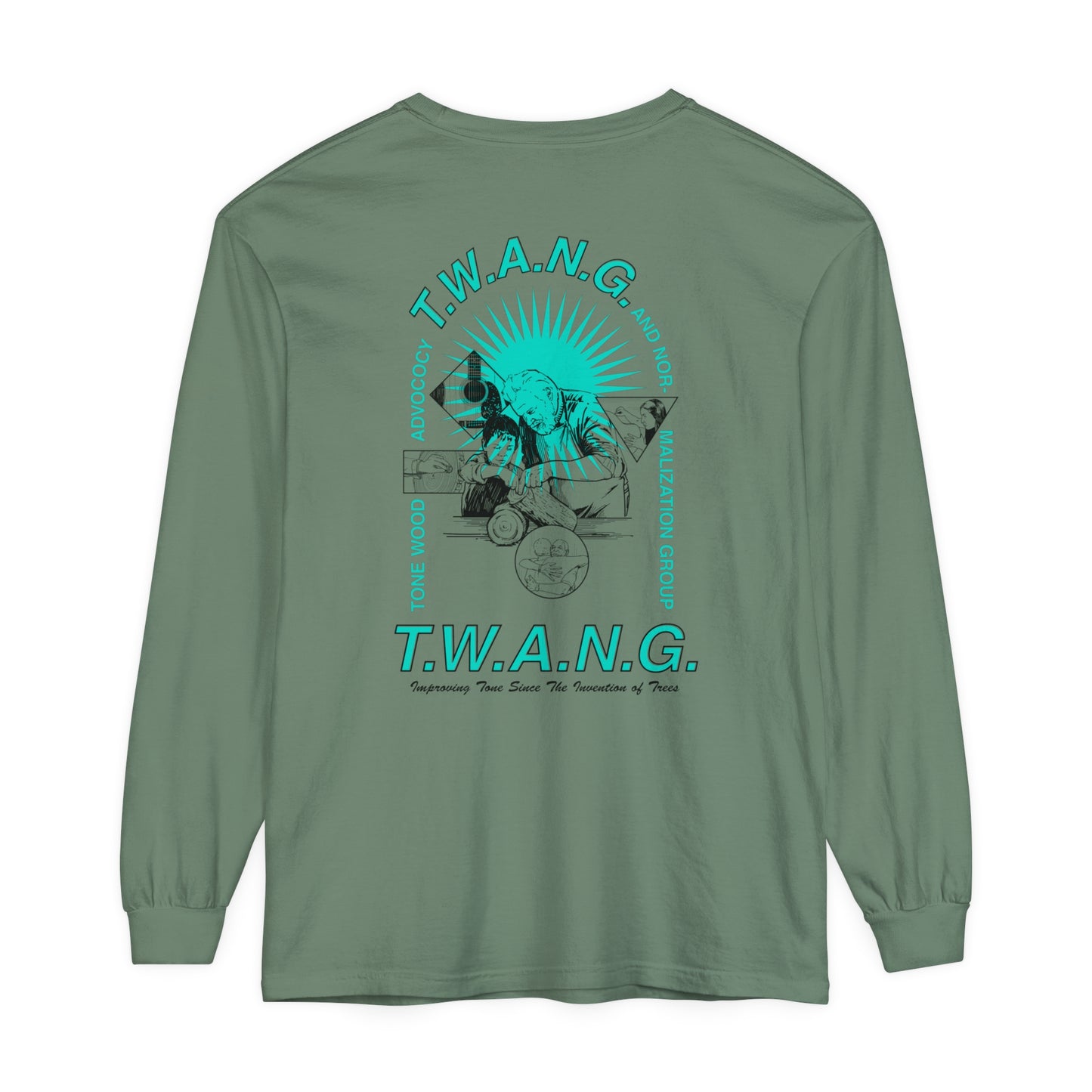 T.W.A.N.G.Unisex Mid-weight Long Sleeve Tee