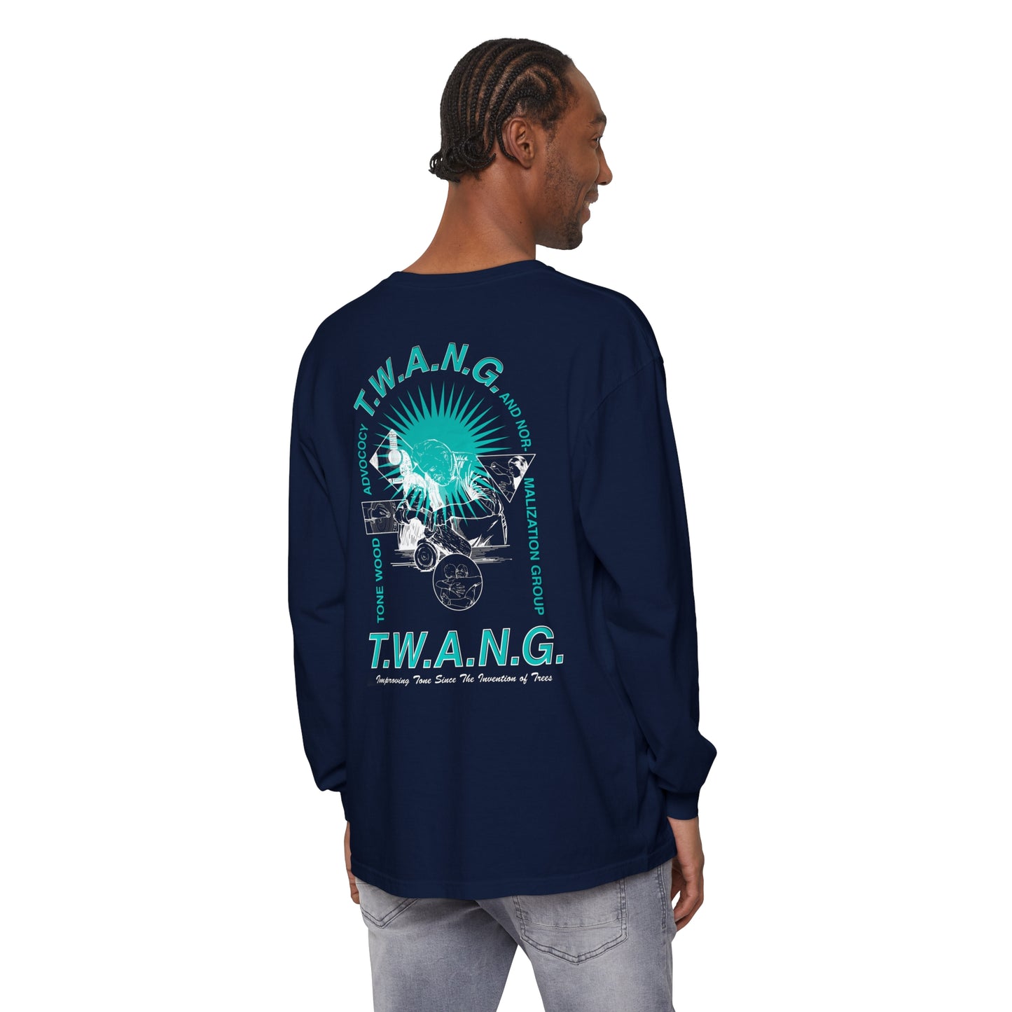 T.W.A.N.G.Unisex Mid-weight Long Sleeve Tee