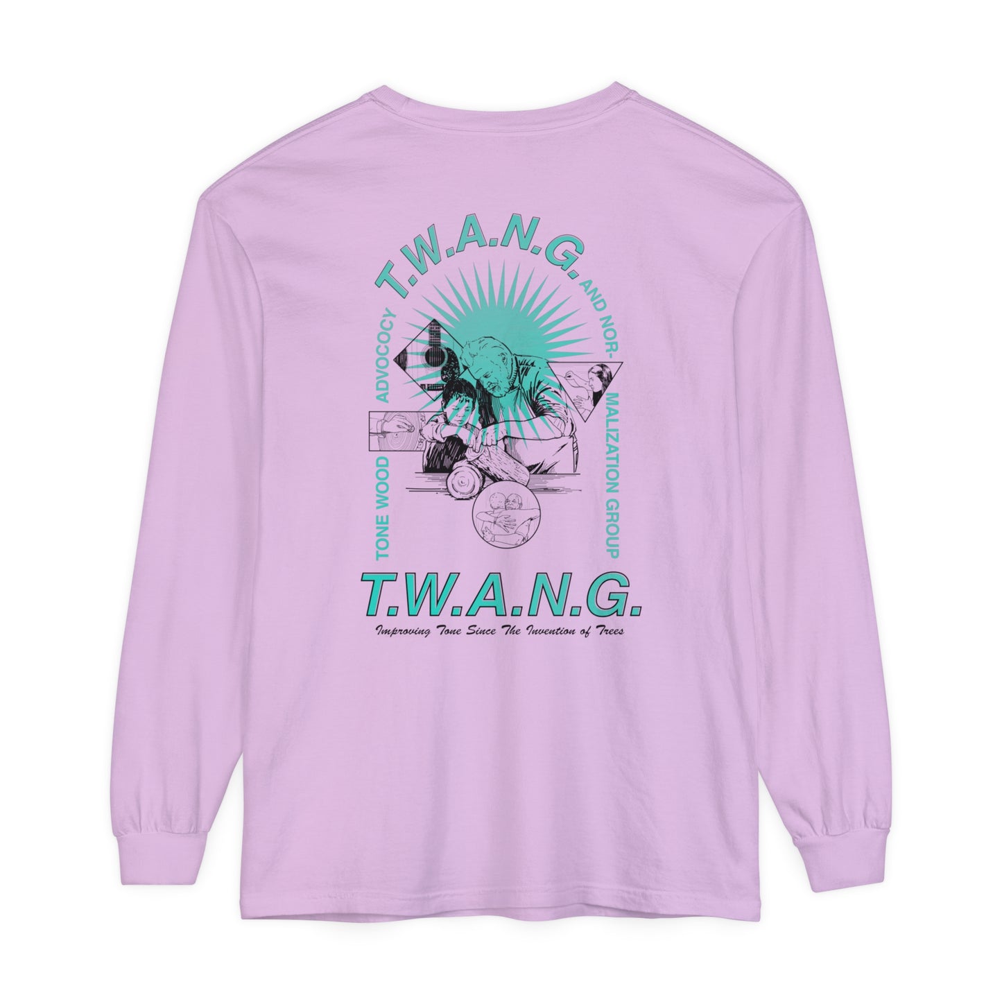 T.W.A.N.G.Unisex Mid-weight Long Sleeve Tee