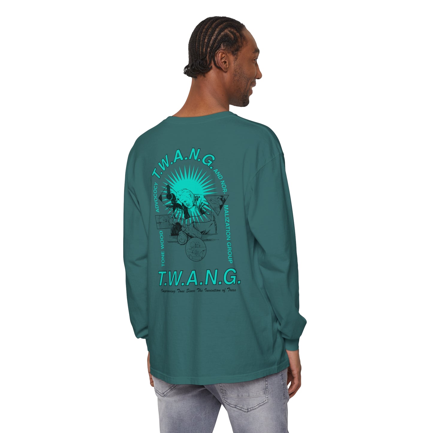 T.W.A.N.G.Unisex Mid-weight Long Sleeve Tee