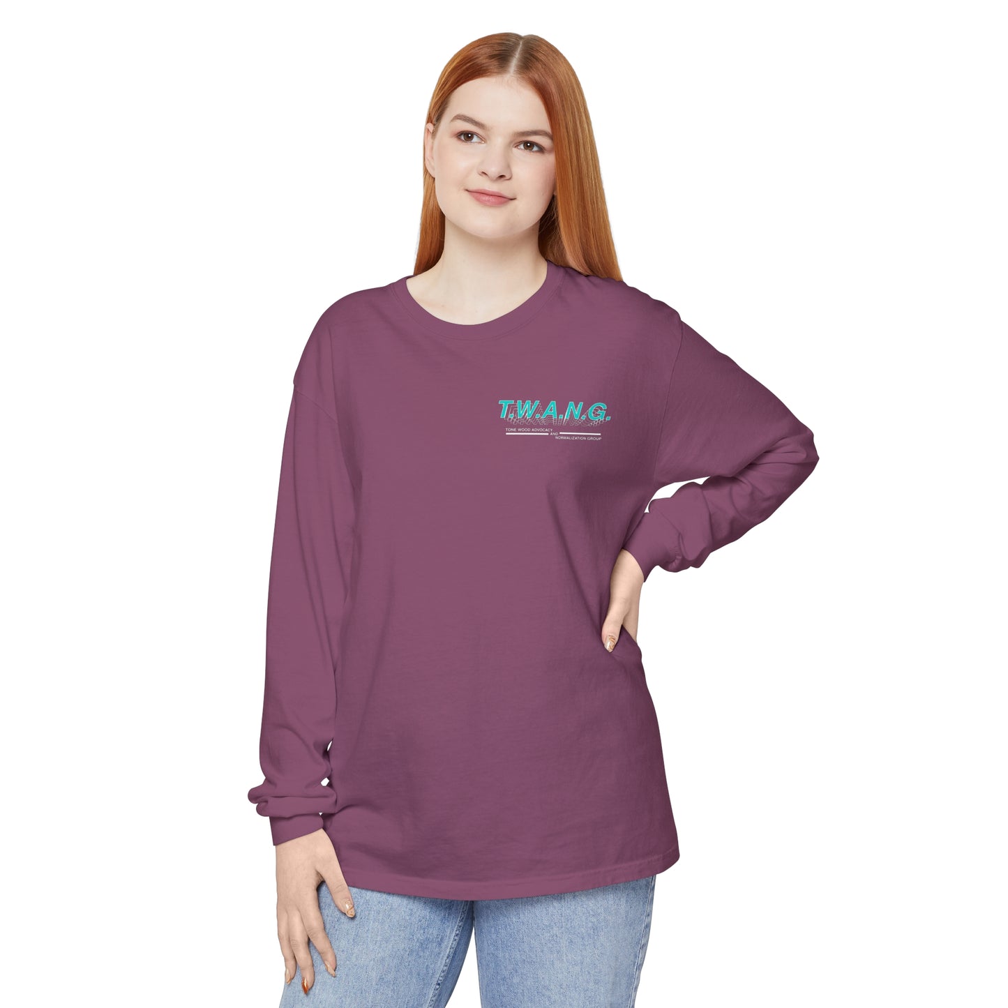 T.W.A.N.G.Unisex Mid-weight Long Sleeve Tee
