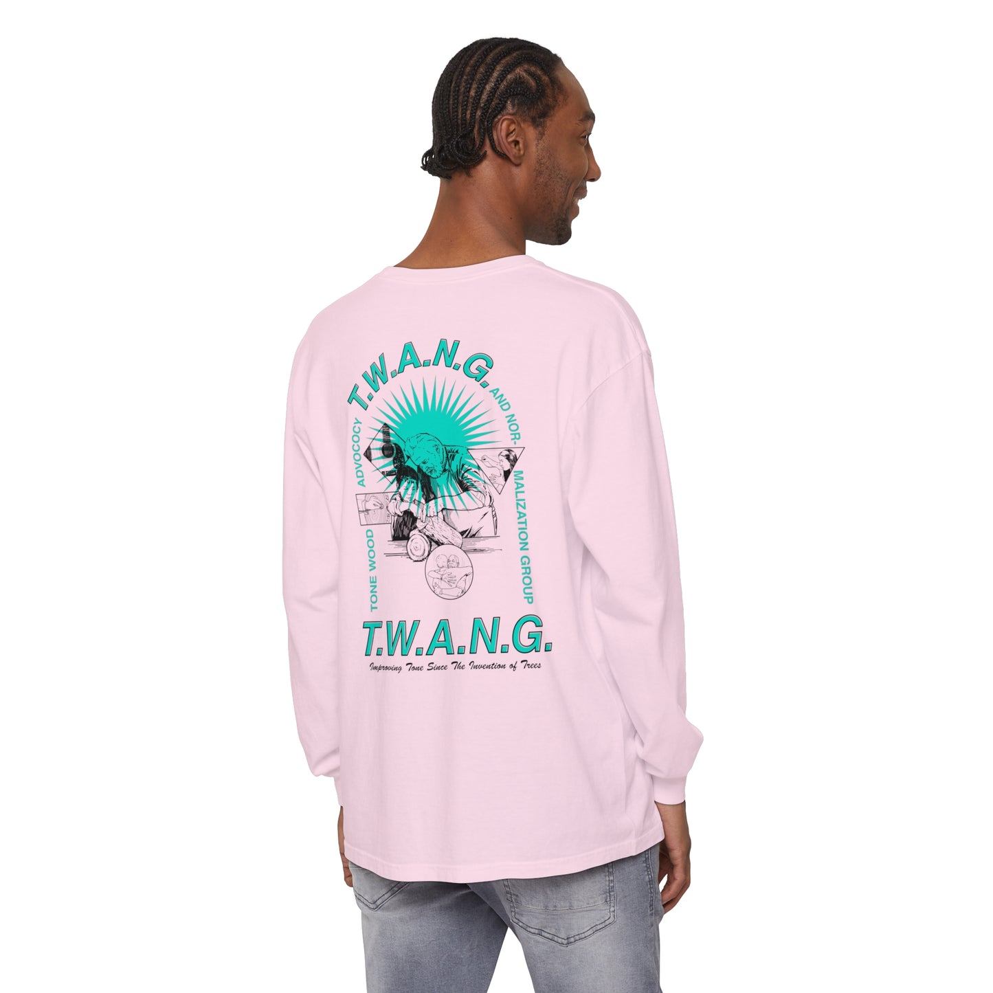 T.W.A.N.G.Unisex Mid-weight Long Sleeve Tee
