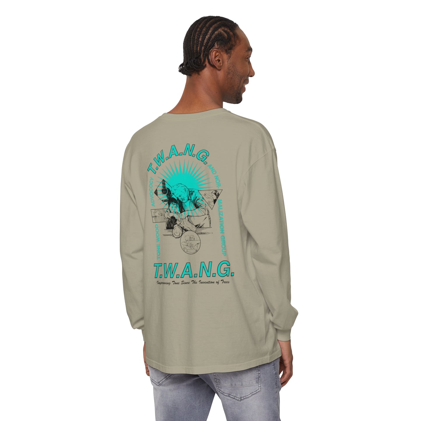 T.W.A.N.G.Unisex Mid-weight Long Sleeve Tee