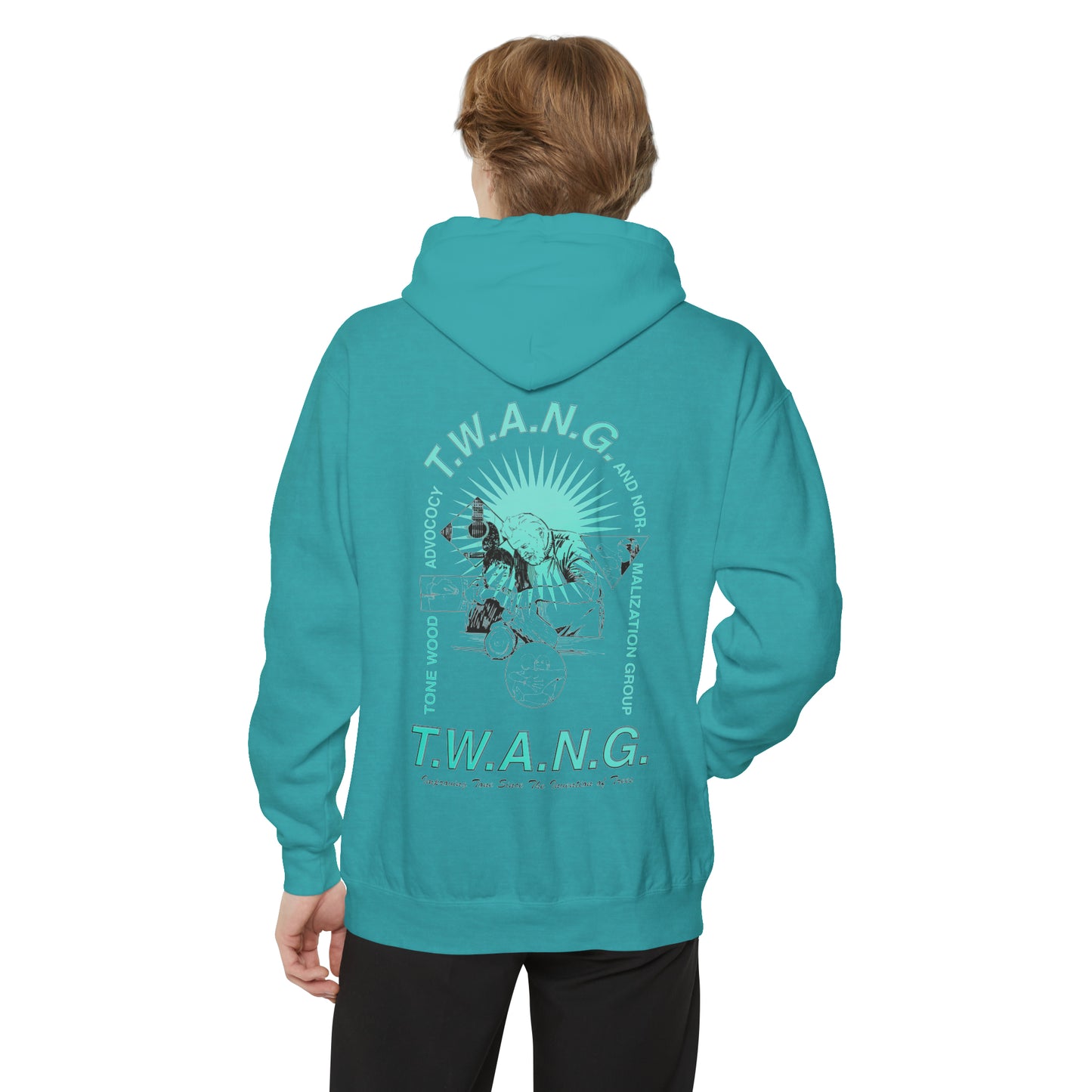 T.W.A.N.G.Unisex Heavy-weight Hoodie