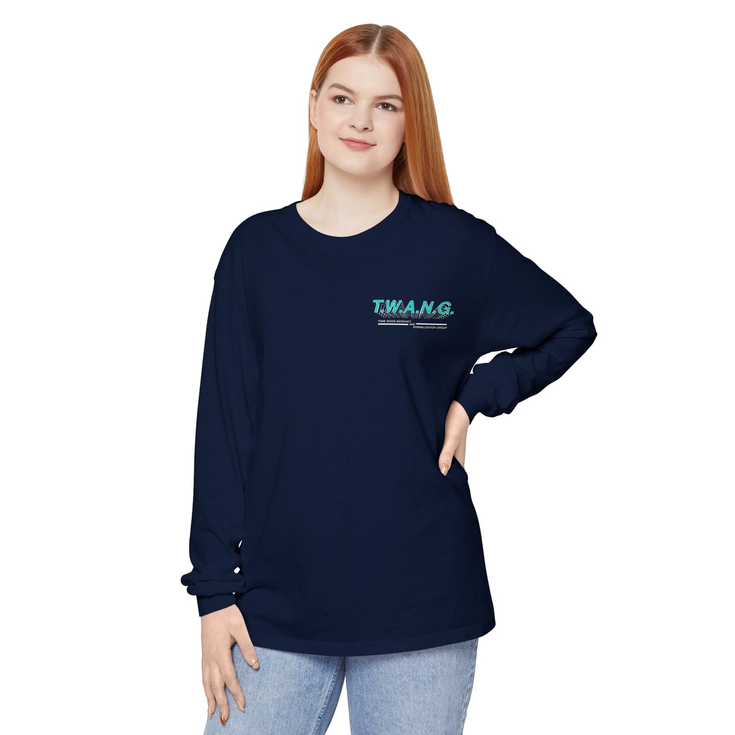 T.W.A.N.G.Unisex Mid-weight Long Sleeve Tee