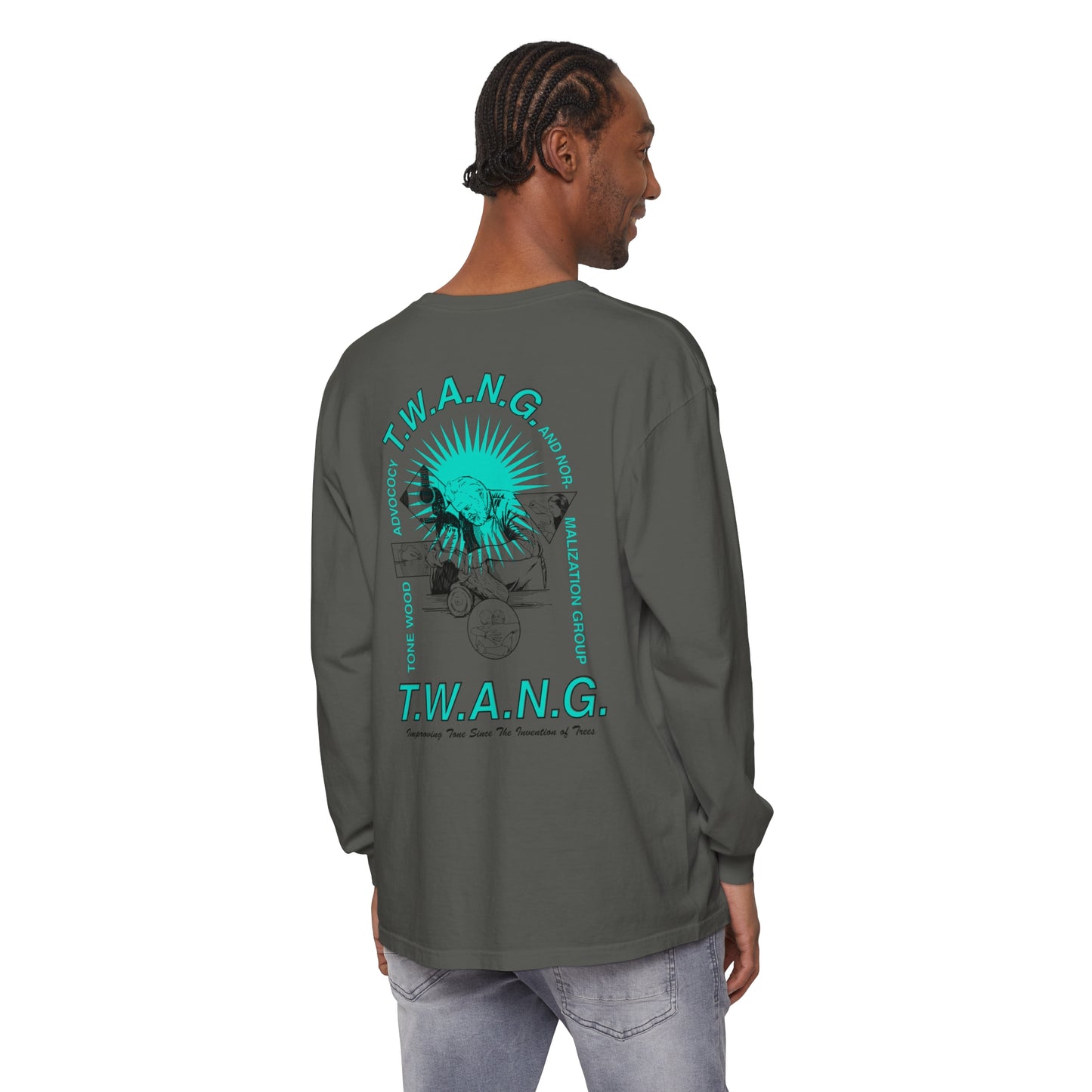 T.W.A.N.G.Unisex Mid-weight Long Sleeve Tee