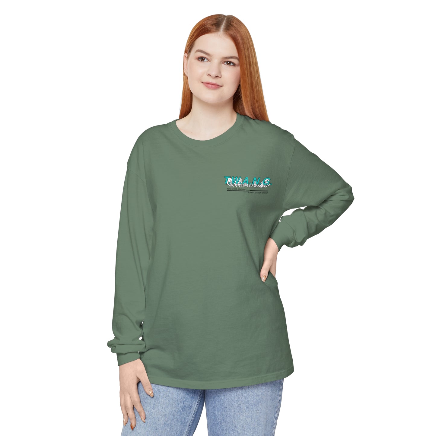 T.W.A.N.G.Unisex Mid-weight Long Sleeve Tee