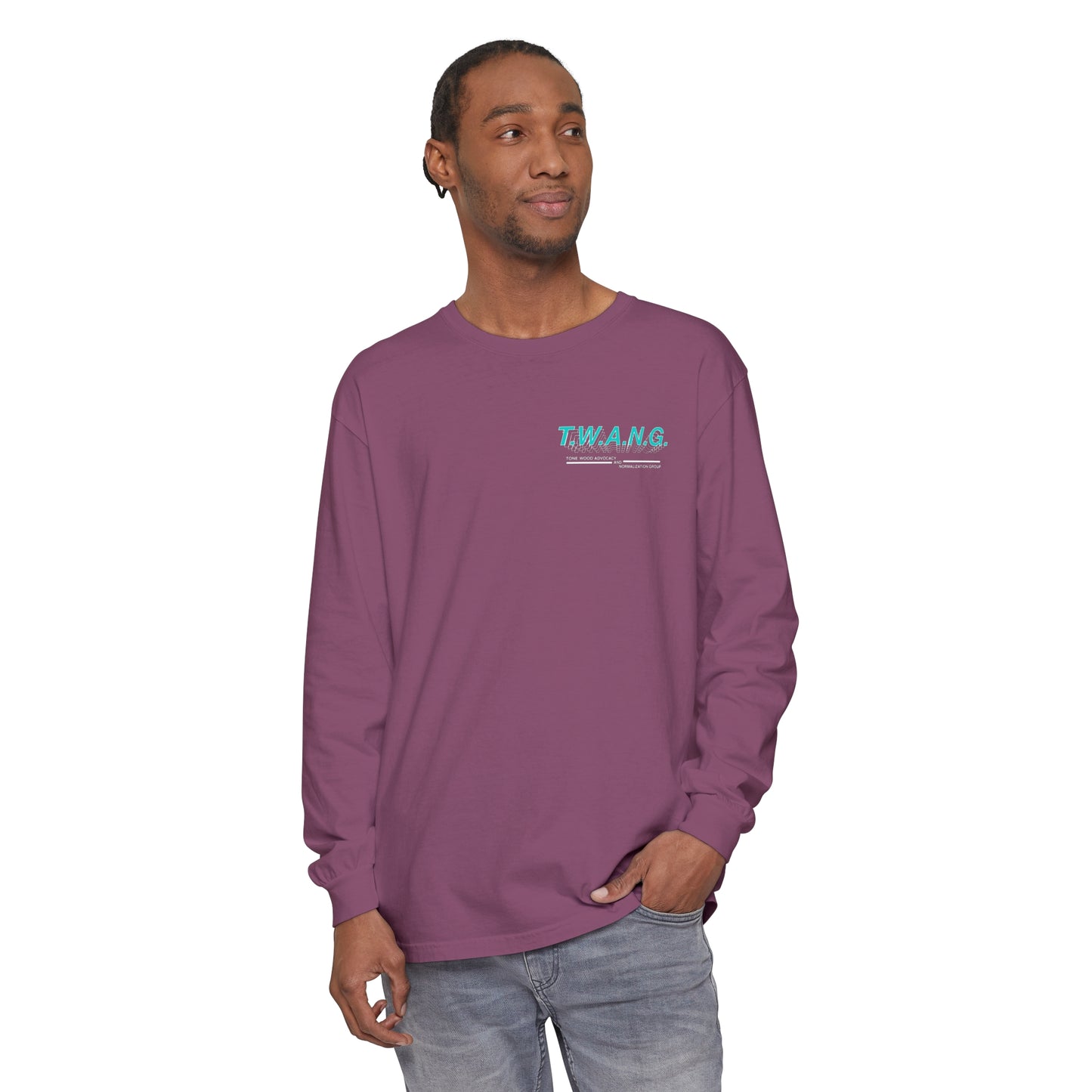 T.W.A.N.G.Unisex Mid-weight Long Sleeve Tee