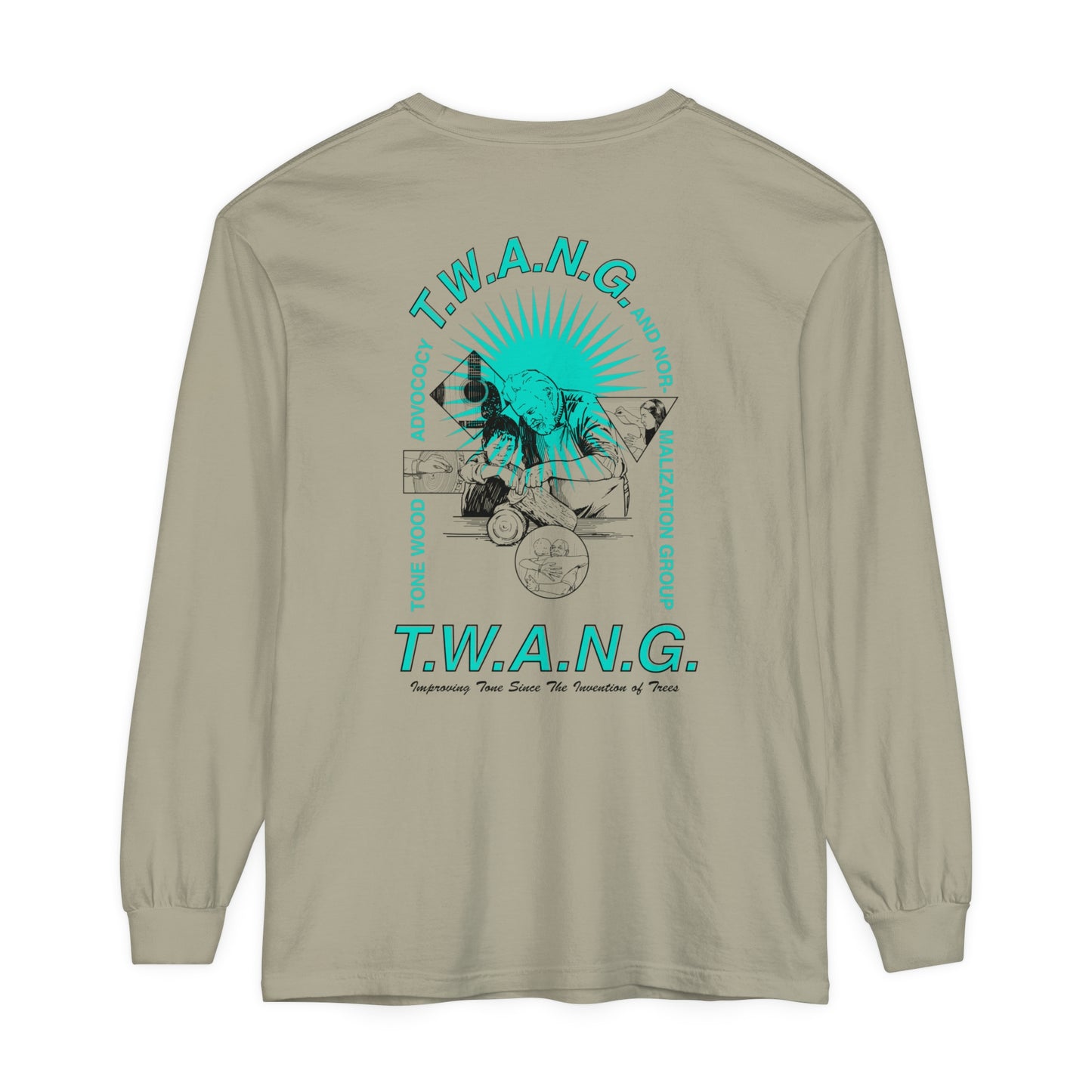 T.W.A.N.G.Unisex Mid-weight Long Sleeve Tee