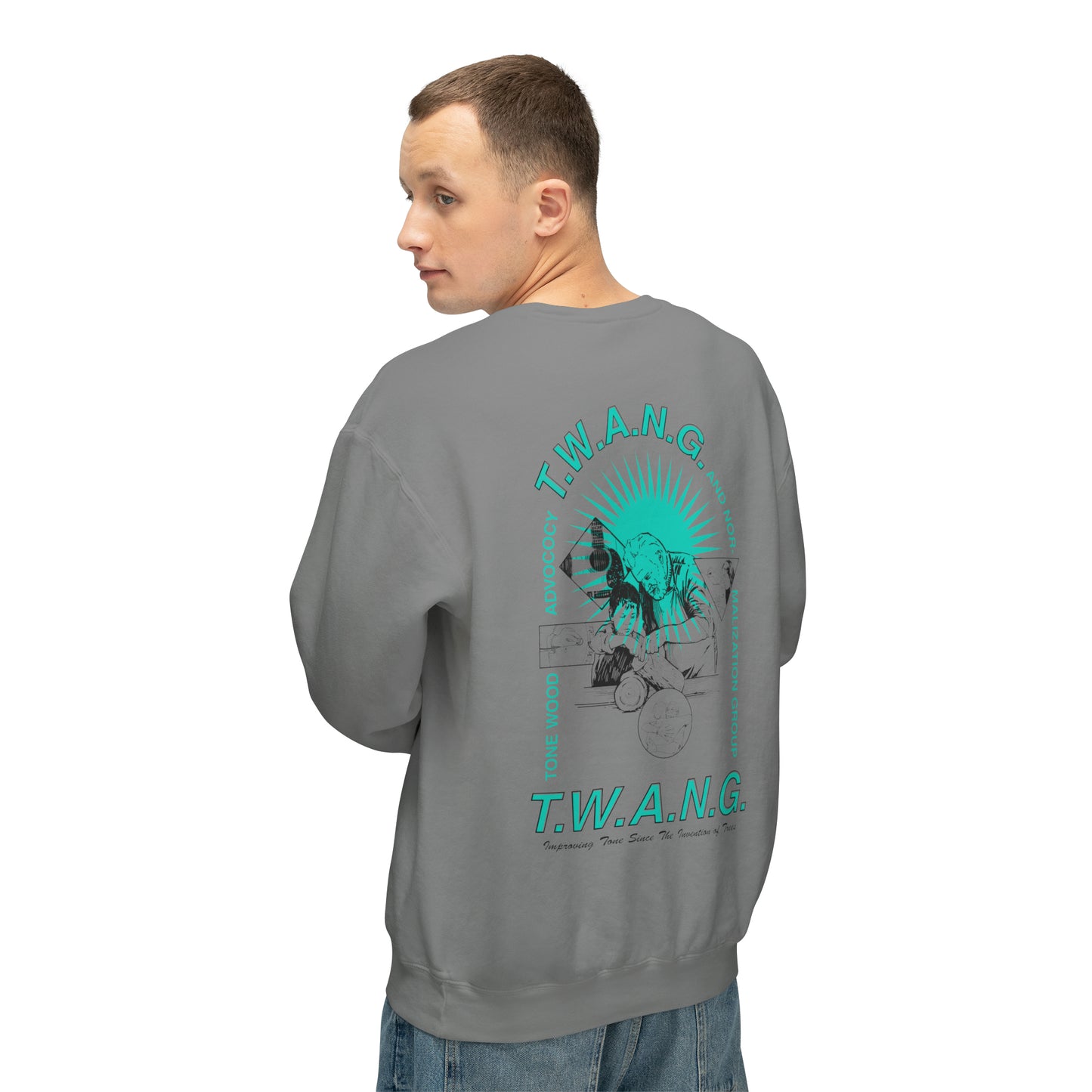 T.W.A.N.G. Lightweight Crewneck Sweatshirt (Unisex)
