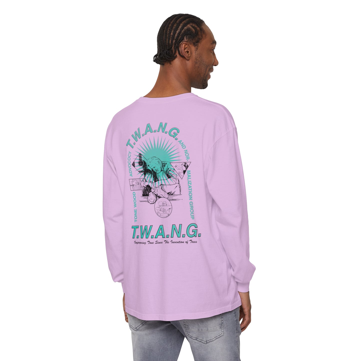 T.W.A.N.G.Unisex Mid-weight Long Sleeve Tee
