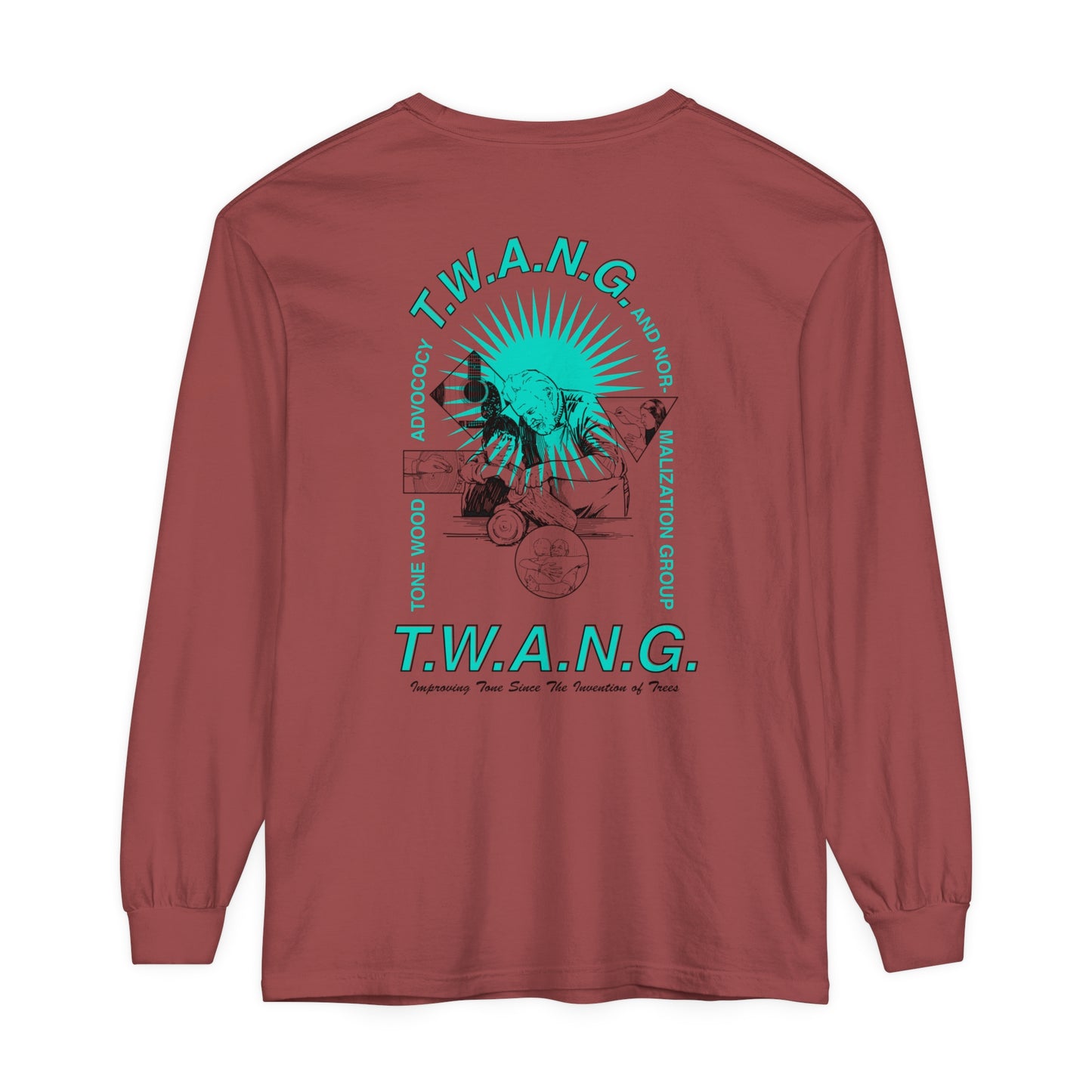 T.W.A.N.G.Unisex Mid-weight Long Sleeve Tee