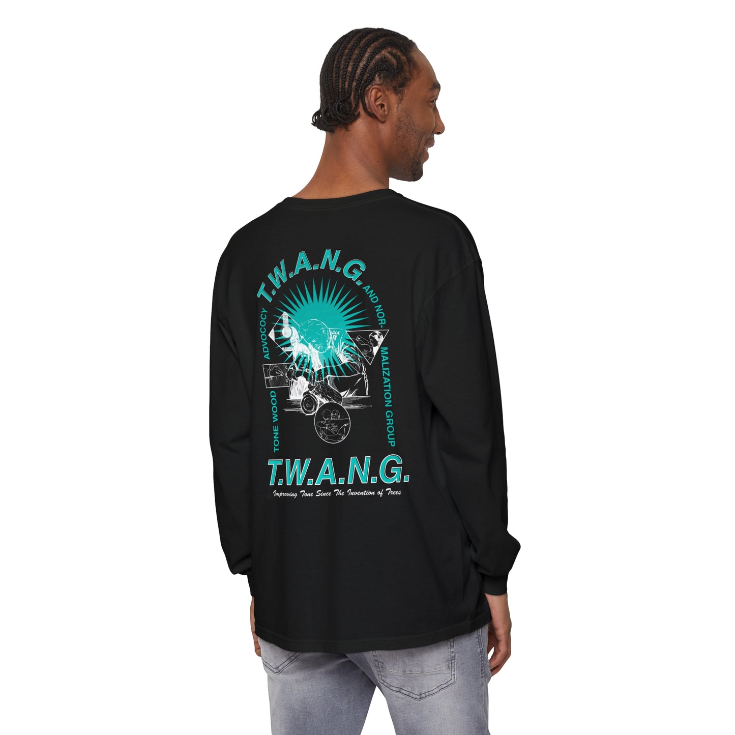 T.W.A.N.G.Unisex Mid-weight Long Sleeve Tee