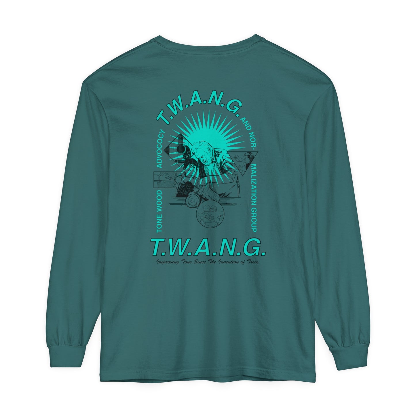 T.W.A.N.G.Unisex Mid-weight Long Sleeve Tee