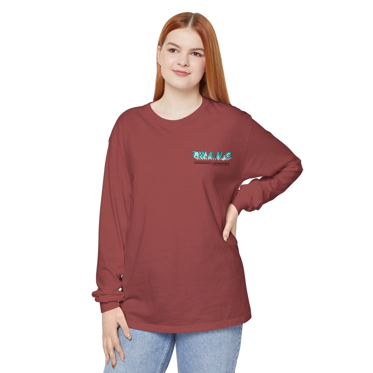 T.W.A.N.G.Unisex Mid-weight Long Sleeve Tee