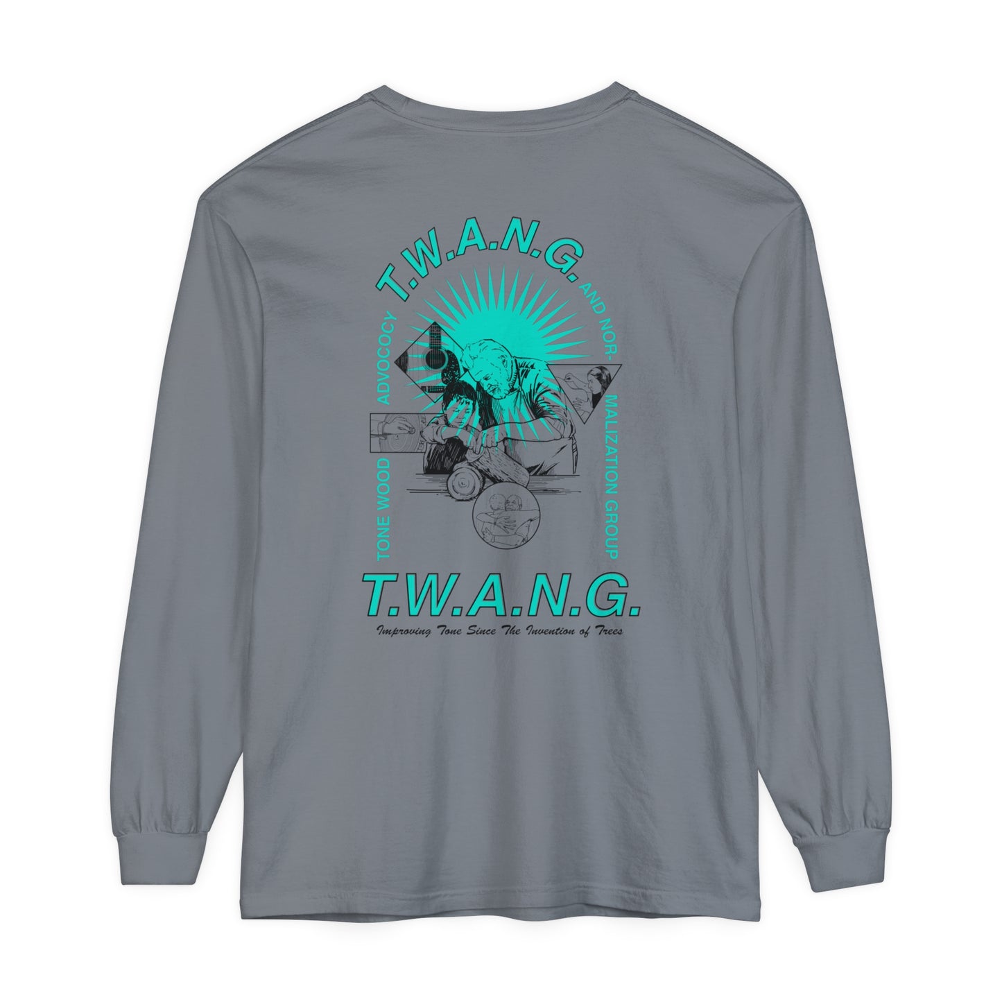 T.W.A.N.G.Unisex Mid-weight Long Sleeve Tee
