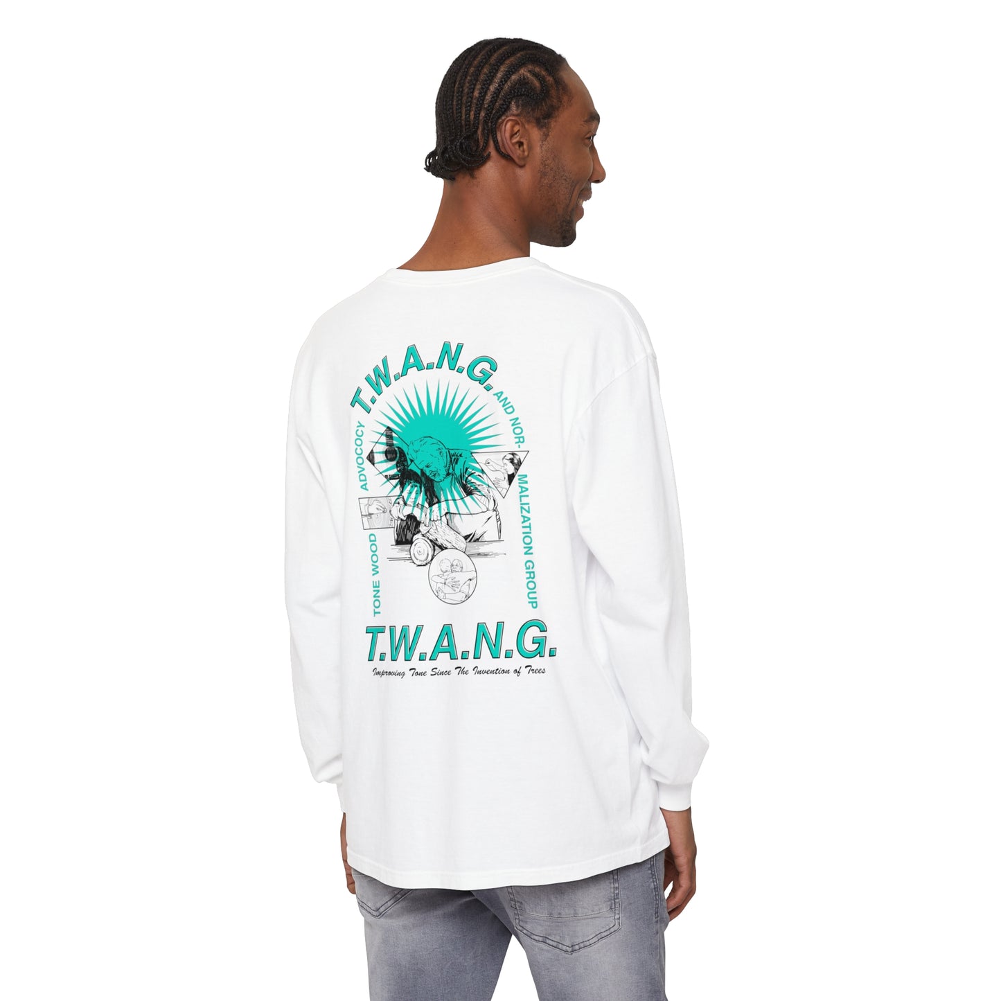 T.W.A.N.G.Unisex Mid-weight Long Sleeve Tee