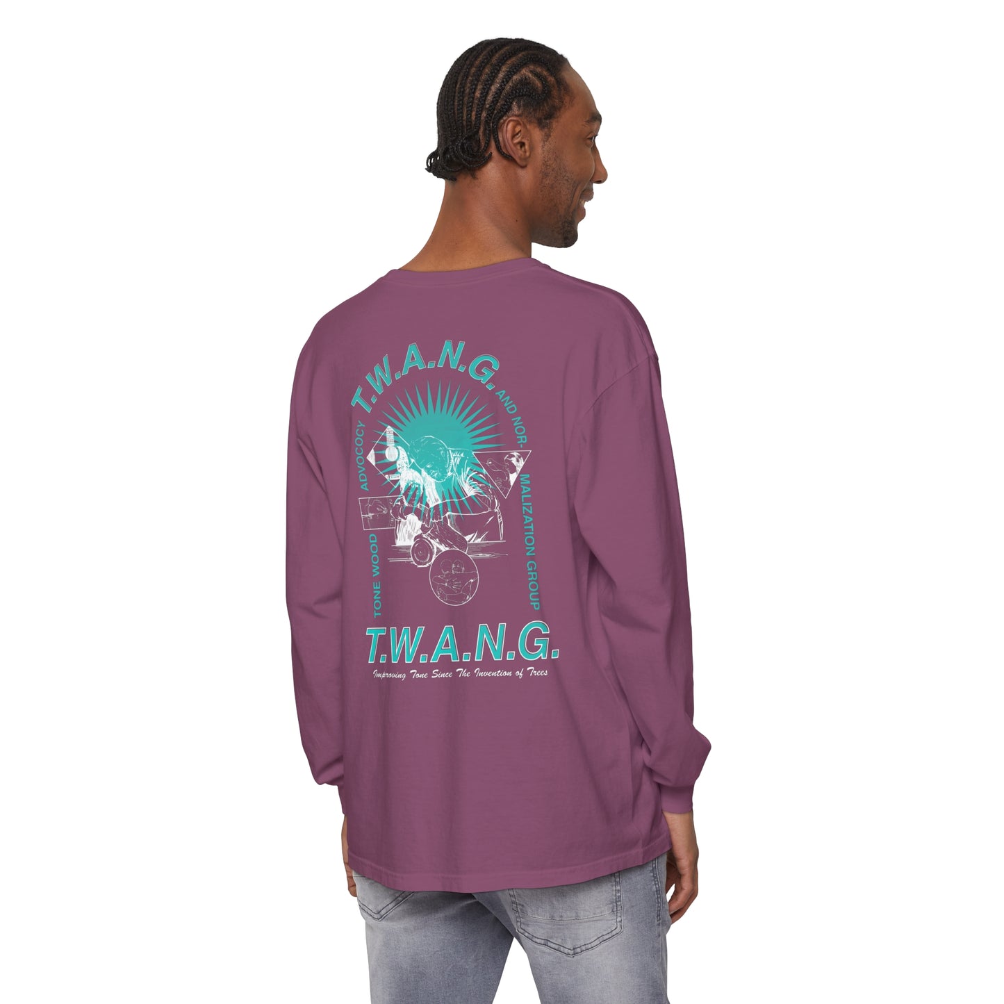 T.W.A.N.G.Unisex Mid-weight Long Sleeve Tee