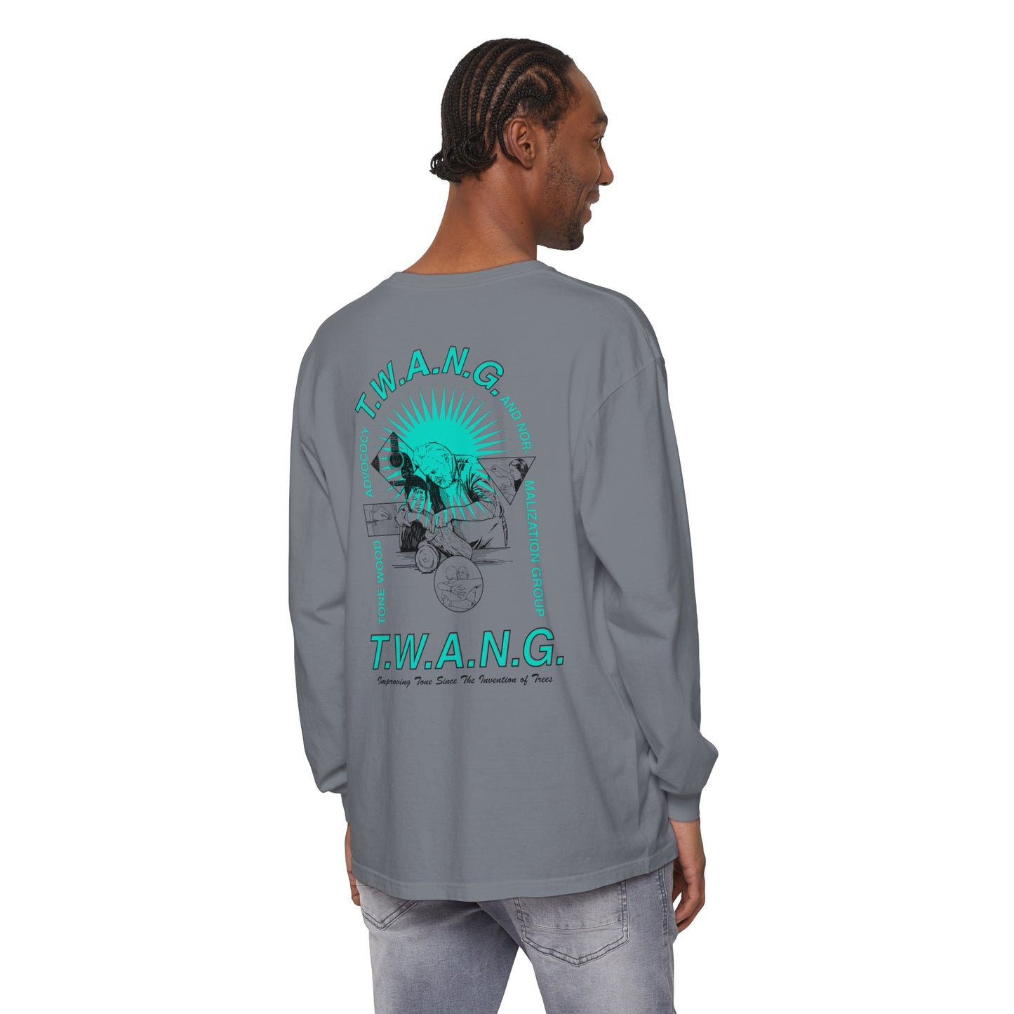 T.W.A.N.G.Unisex Mid-weight Long Sleeve Tee