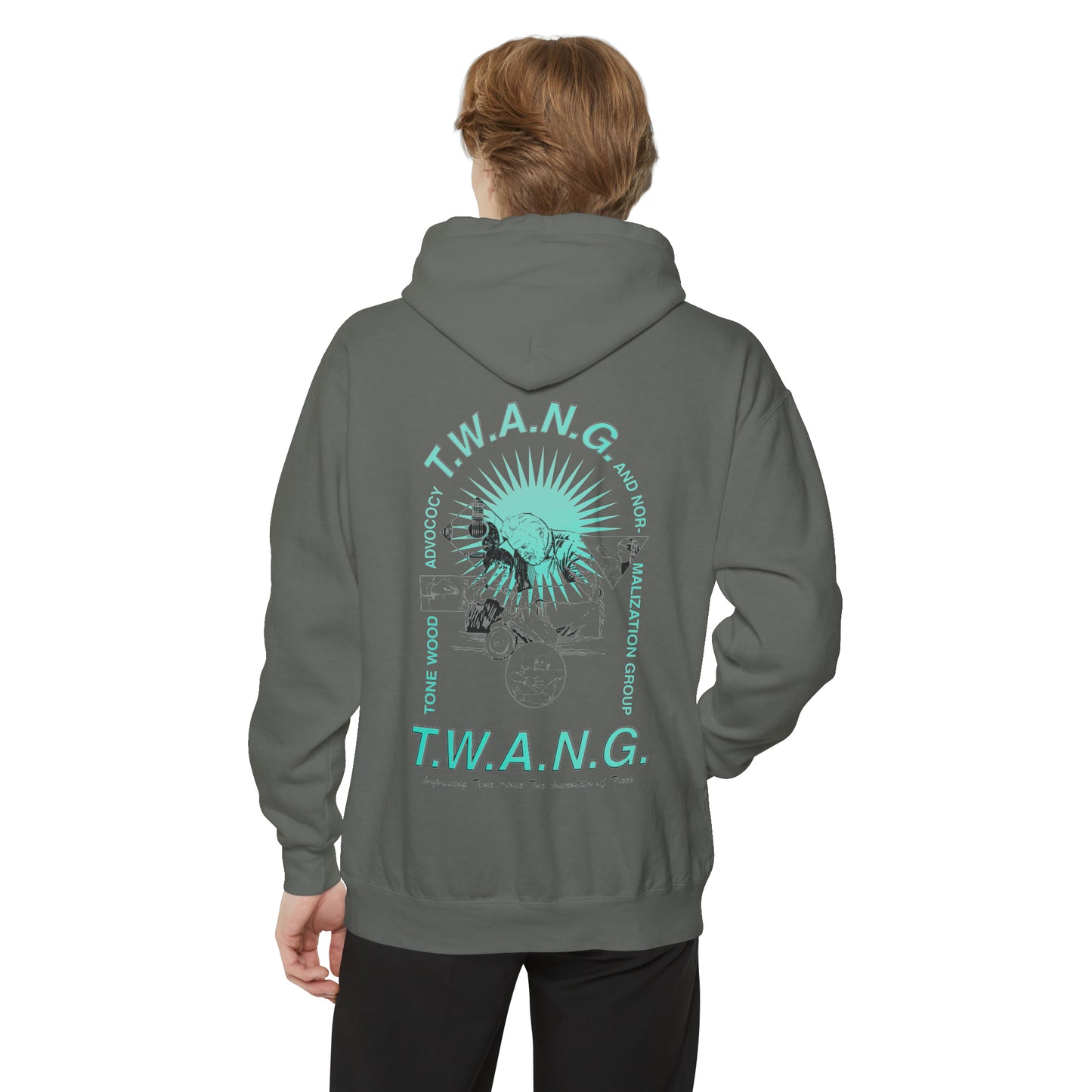 T.W.A.N.G.Unisex Heavy-weight Hoodie