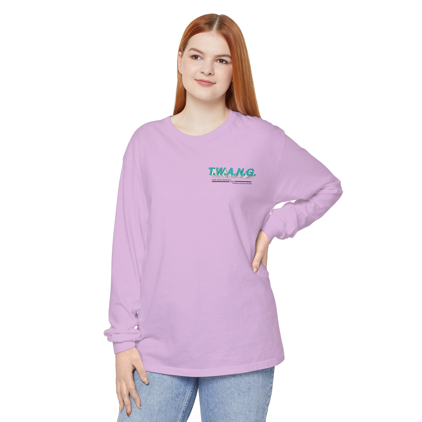 T.W.A.N.G.Unisex Mid-weight Long Sleeve Tee