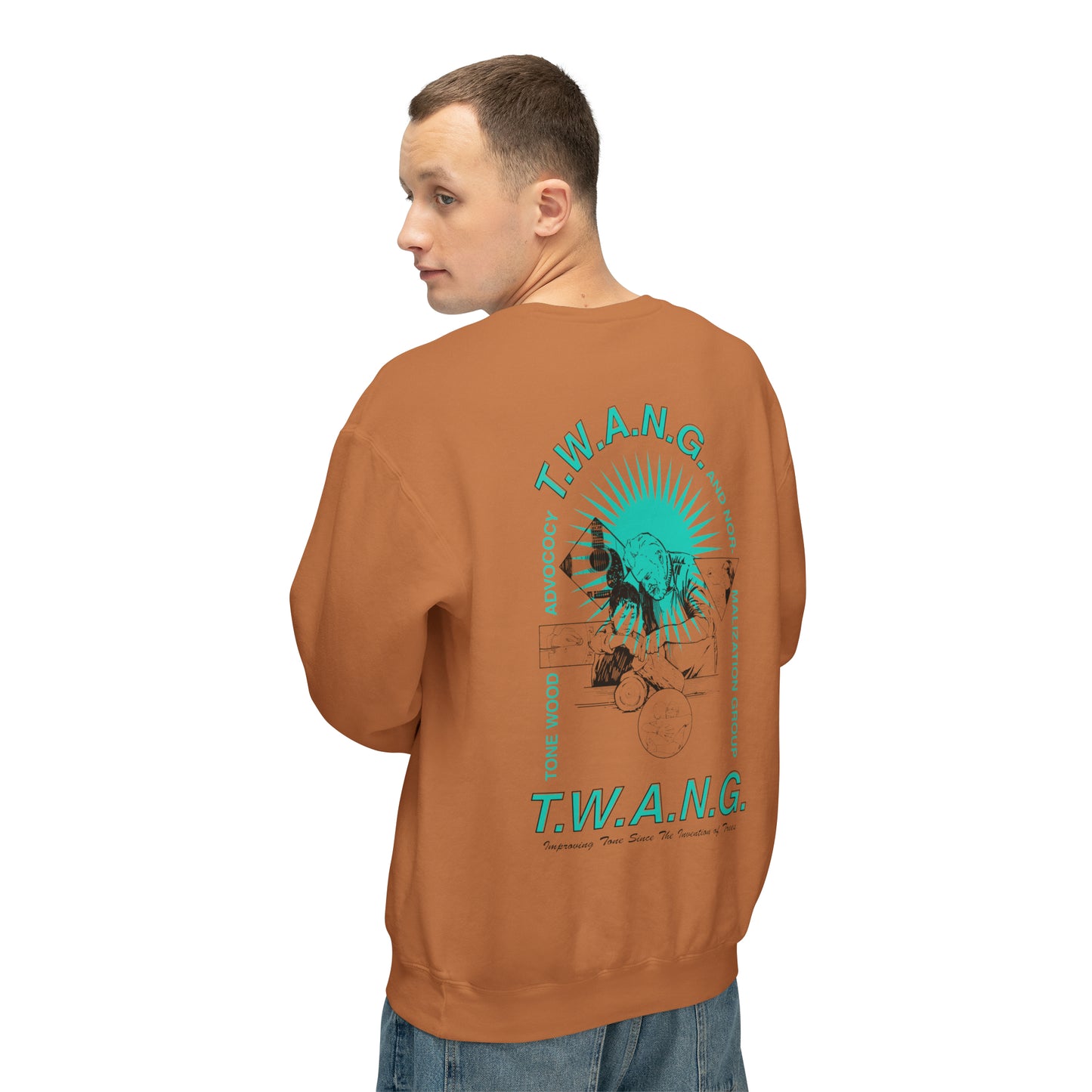 T.W.A.N.G. Lightweight Crewneck Sweatshirt (Unisex)