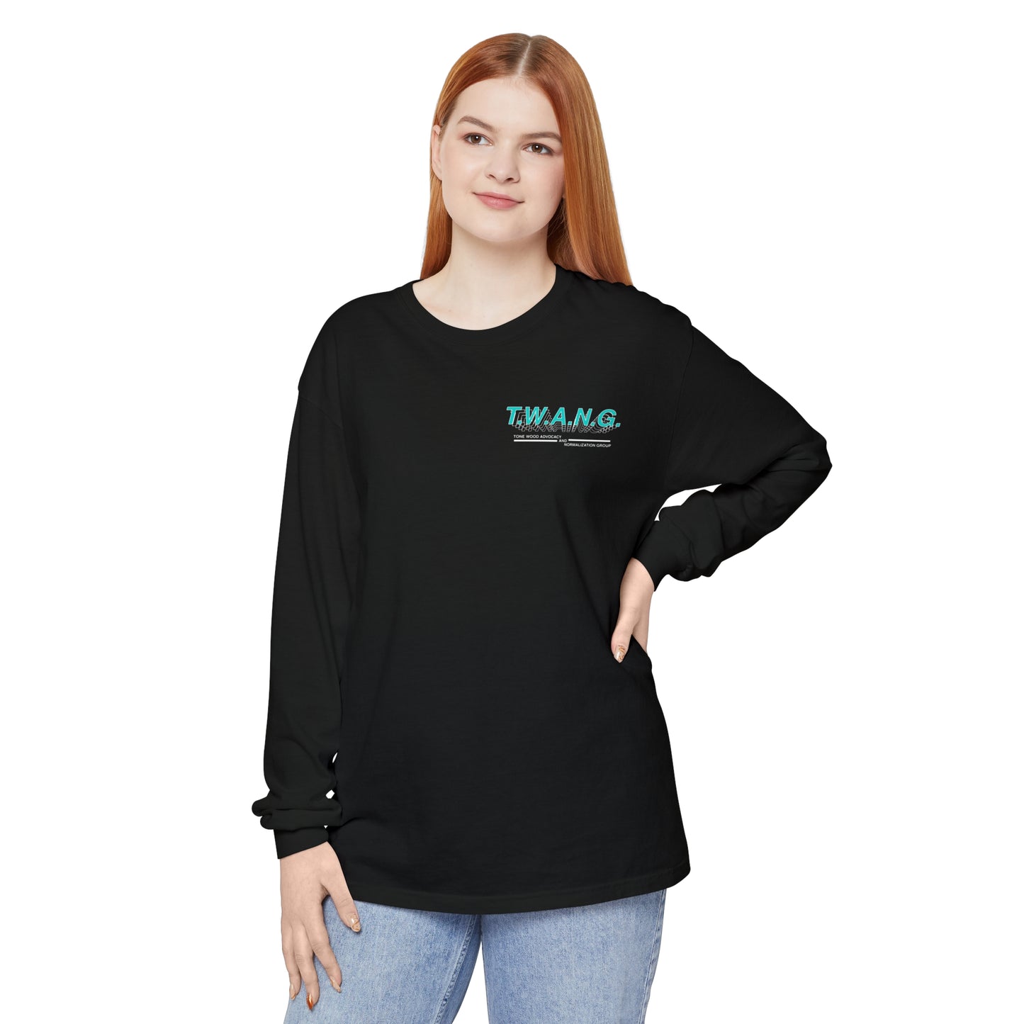 T.W.A.N.G.Unisex Mid-weight Long Sleeve Tee